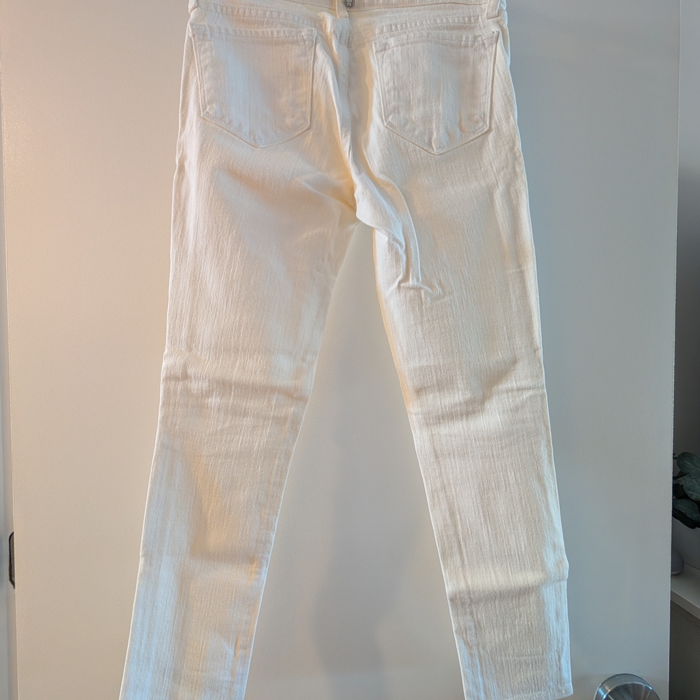 J Brand Women's Y2K 2000s Soft White Jeans Size 24 - Picture 2 of 4